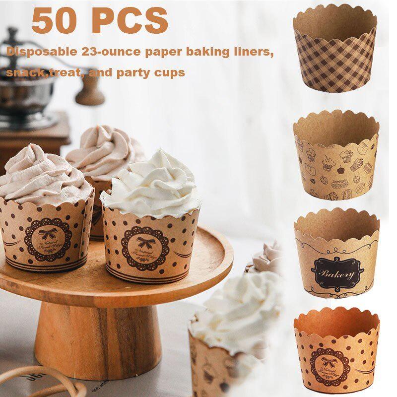 Wedding Cake Supply - 컵케이크 종이 컵 래퍼 베이킹 컵