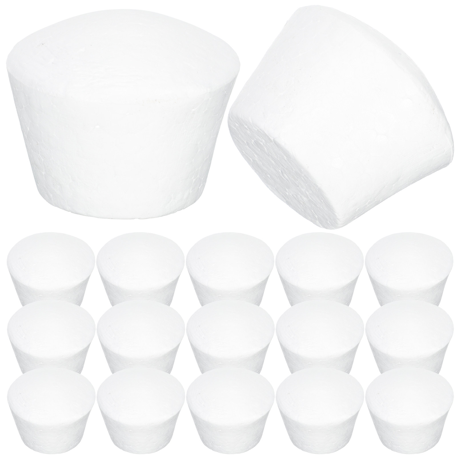 20Pcs 케이크 DIY 컵케익 폼 튼튼한 흰색 경량  - Wedding Cake Supply 리뷰 및 가격