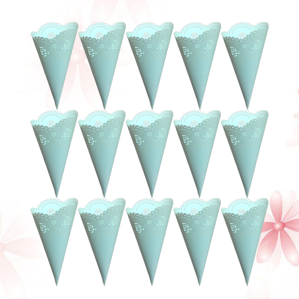 20Pcs 중공 색종이 조각 홀더 종이 콘 강력한 공예 - Papercraft Supply Confetti 리뷰 및 가격