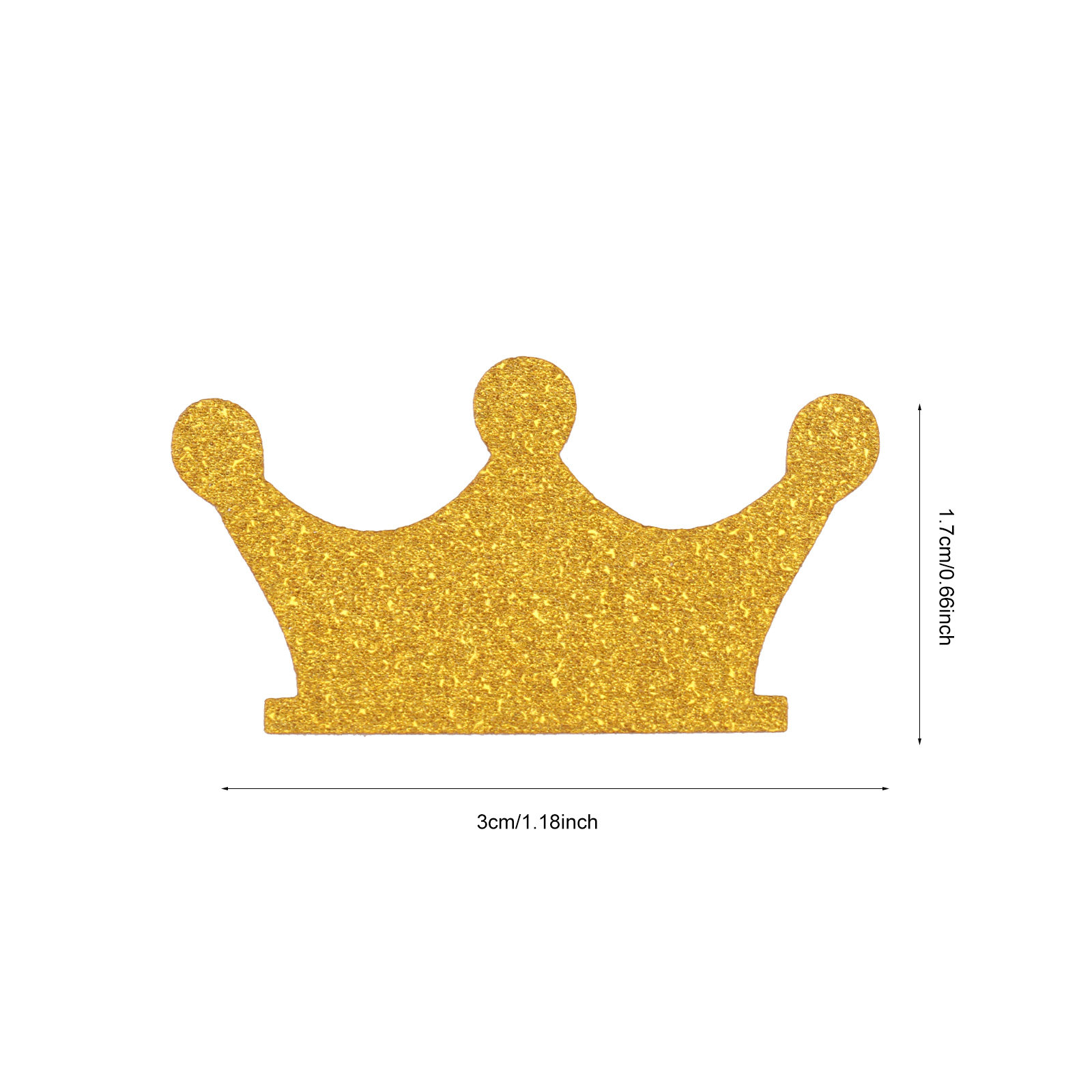 200Pcs 양면 크라운 색종이 황금 종이 파티 용품  - Papercraft Supply Confetti 리뷰 및 가격